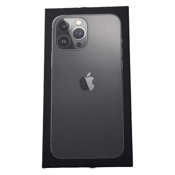 iPhone 13 Pro Max Graphite 256 GB Empty Box - Picture 1 of 3